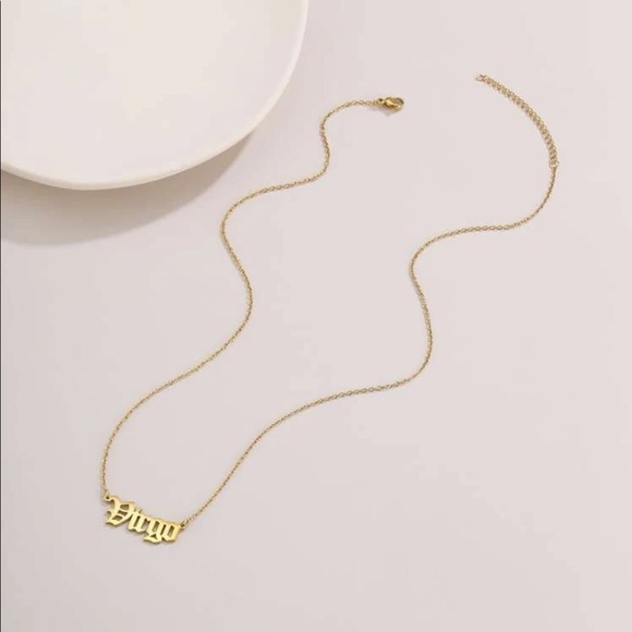 3/$30 💛 Virgo Zodiac Necklace - Picture 3 of 4